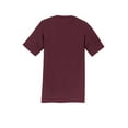 thumbnail image 6 of Port & Co Adult Male Men Plain Short Sleeves T-Shirt Athletic Mar 4X-Large, 6 of 6
