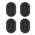 thumbnail image 1 of Rear 4Pcs Black Floor Pan Drain Plug Rear Floor Pan Body Plug Small Rubber Plug Fit for   JK JL, 1 of 7