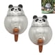 thumbnail image 5 of Dispositivo automático de riego de flores con diseño de panda, inserto de maceta con autorriego, regulador de humedad del suelo, bebedero transparente para plantas., 5 of 8