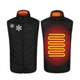 thumbnail image 2 of Qiopertar USB Intelligent Constant Temperature Heated Windproof Plus Size Coat For Men And Women Winter 2 Areas Heated Jacket Coat Clearance Free Shipping under $5 Saving Up To 90% Off, 2 of 8