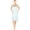 Green Stripe, variant on Womens Sleeveless Nightgowns Sleepwear Soft Pajama Dress Nightshirts Plus Size
