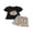 Black, variant on Cjfdfy Toddler Baby Girl Halloween Outfit Infant Baby Girls Summer Fall Clothes 6 12 18 24 Months 2 3 4 Years Pumpkin Face Print Ruffled Trim Short Sleeve T Shirt Tops and Camouflage Shorts Set