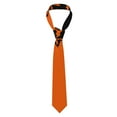 thumbnail image 1 of Fotbe Halloween With Black Bats Corbata Clásica para Hombre con Estampado – Corbata de Seda Jacquard Tejida, para Negocios, Bodas y Eventos Formales, 1 of 7