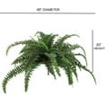 thumbnail image 4 of 48-Inch Boston Fern Plant with 48 Leaves – Artificial Greenery Bush for Home, Office & Event Décor, 4 of 6