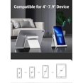 thumbnail image 4 of Cell Phone Stand for Desk Foldable Phone Holder Adjustable Desktop Dock Compatible with iPhone 13 12 Pro Max 11 SE XS XR 8 Plus 6 7 Samsung Galaxy Not, 4 of 4