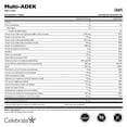 thumbnail image 3 of Celebrate Vitamins High ADEK Bariatric Multivitamin with Iron Chewables, 60 mg Iron, Grape, 60 count, 3 of 5