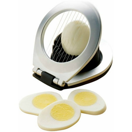 Amco Focus Products Group Chrome Plated 3-In-1 Egg Slicer