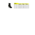 thumbnail image 3 of Milwaukee Leather MBL9440 Women's Black Spiked Fashion Boots w/ Side Zippers 9, 3 of 10