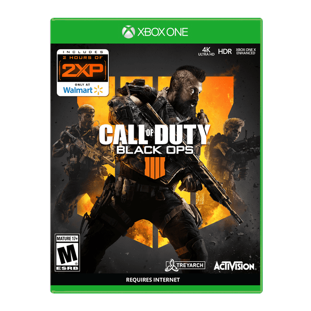 Call Of Duty Black Ops 4 Xbox One Only At Wal Mart Walmart