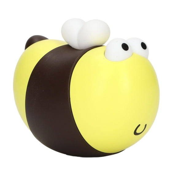 Mini Hand Warmer, 2 Temp Modes Plastic Cement Rechargeable Hand Warmer USB Bee Style  for Home Yellow