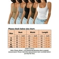 thumbnail image 2 of Women Racerback Tank Tops Sleeveless Undershirts Slim Athletic Exercise Knit Tops, 2 of 2