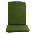 thumbnail image 2 of Integrated Outdoor Chair Cushion 42.5" x 17.7" x 1.2" – Waterproof High Back Seat & Backrest Pad for Patio – Foam Filled Comfort Pillow with Ties for Garden & Indoor Use, 2 of 3