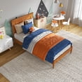 thumbnail image 4 of AFI Naples Lit Plateforme Bas en Bois Massif Simple Couleur Toffee Clair, 4 of 13