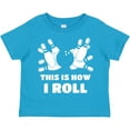 thumbnail image 3 of Inktastic How I Roll Bowling Boys or Girls Toddler T-Shirt, 3 of 5