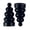 Black, variant on 4-Piece Small Tire Valve Caps Aluminum Tire Valve Caps Valve Cover for Car SUVs Bike Trucks Motorbikes