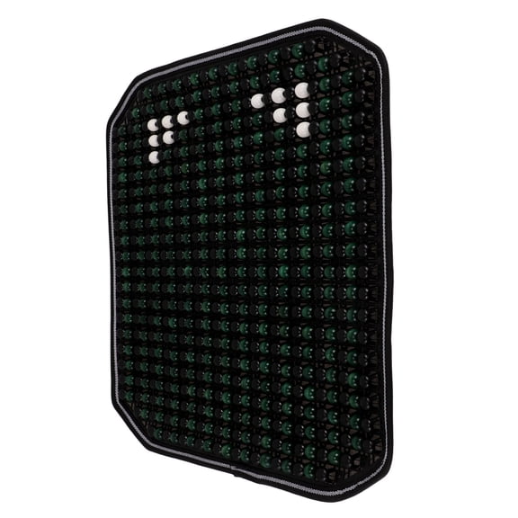 ibasenice Wood Beaded Car Seat Cushion for Driving, Breathable Anti Slip
