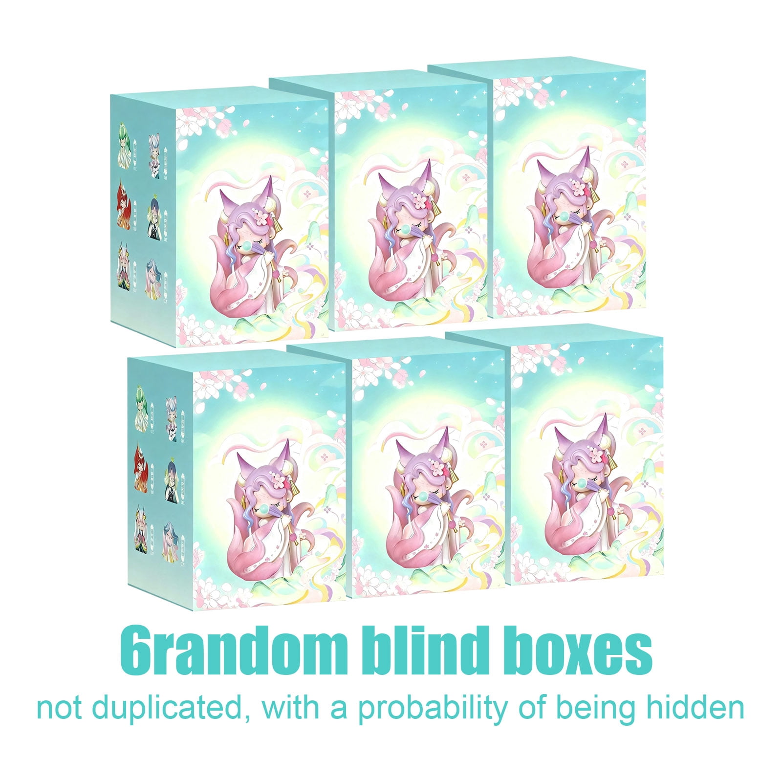 Nanci Dongfang Lingrui Series 3D Collectible Blind Box 1 Random Figure No Repeats 6 Styles For Trendsetters Collectors Gift Idea