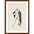 thumbnail image 2 of Art.com Varga Girl, August 1942 Art Print by Alberto Vargas, Brown Frame Wall Art, 17" x 23", 2 of 5