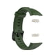 thumbnail image 3 of Inteprter Correa de reloj, correa de silicona de repuesto impermeable portátil, ajustable con correa de reloj resistente al desgaste a presión Electrónica Verde oscuro, 3 of 6