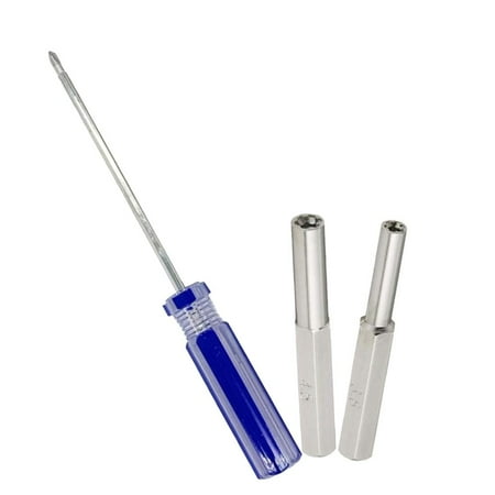 3pcs 3.8mm And 4.5mm Plum Hexagonal Screwdriver Security Tool Bit Gamebit for Nes for N64 for Video Game Systems for Game/Boy