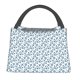 thumbnail image 1 of Easygdp Nautical Theme Anchors Bolsa de Almuerzo Insulada Reutilizable, Bolsa de Mano y Bandolera para Oficina, Trabajo, Viajes, 1 of 6