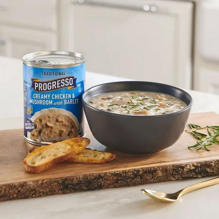 Progresso Traditional Creamy Chicken & Mushroom Soup With Barley