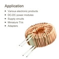 thumbnail image 4 of Toroid Inductance Copper Coil Magnetic Inductor 47uH 20A for DIY Pack of 1, 4 of 4