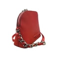thumbnail image 3 of Bolsa Steve Madden Crossbody color ladrillo, piel, con doble asa desmontable y ajustable, 3 of 5