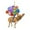 Multi-color-c, variant on PAVEOS Balloons Decoration on Clearance Car Cute Dog Hanging Ornament with-hanging Ornament Decors 2D Effect Multi-color-z