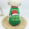 thumbnail image 2 of Mascotas Camiseta navideña para perros Ropa navideña para mascotas Traje navideño para mascotas CACAGOO Camisa manga corta, 2 of 7