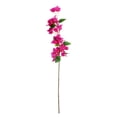 thumbnail image 2 of Clearance! Zguuel Artificial Bougainvillea Hanging Flowers, UV Resistant Silk Flower Vine, Outdoor Bougainvillea for Porch Garden Patio Balcony Decor, Rose Red, 2 of 5
