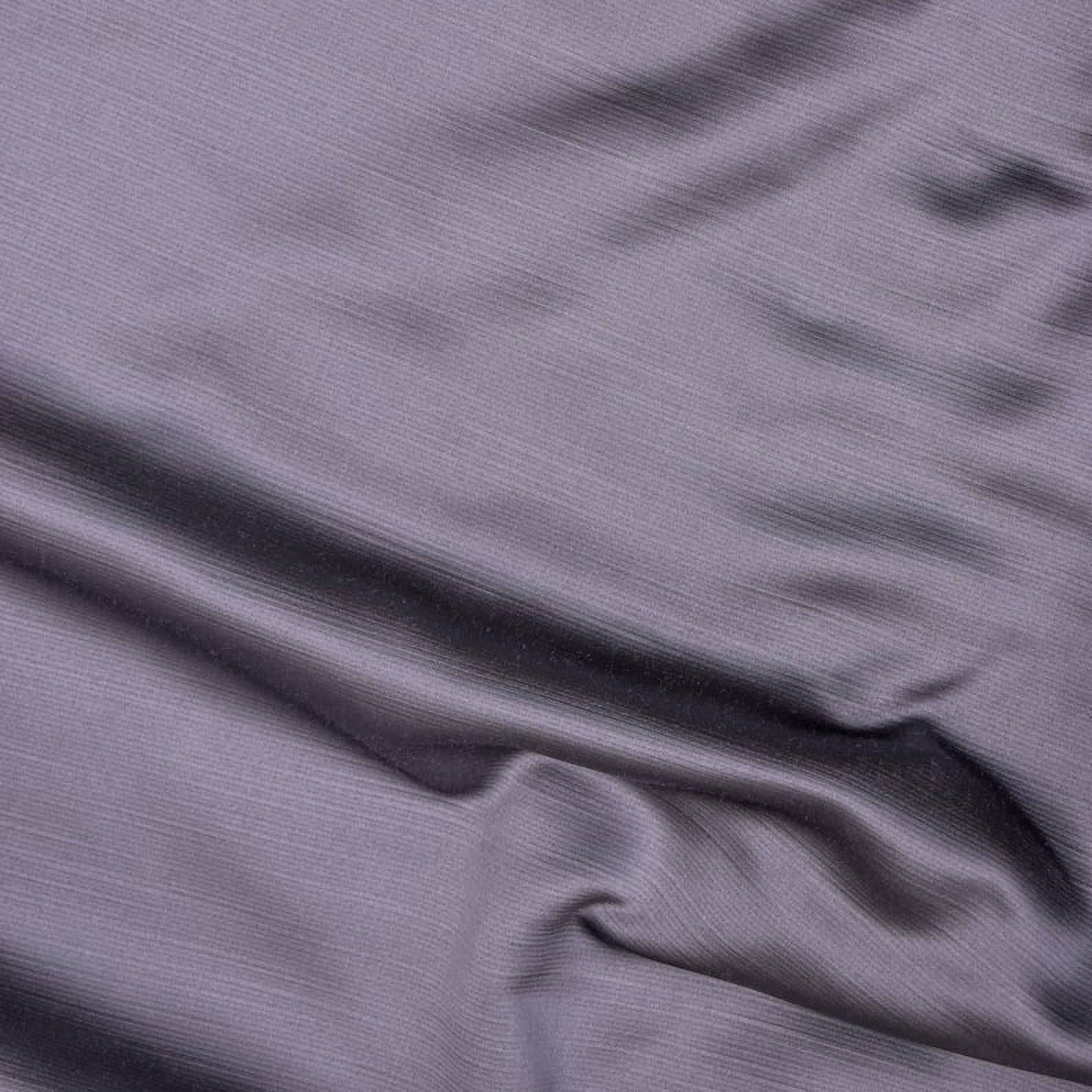 Fabric Mart Direct Ash Purple Heavy Satin Fabric by the Yard, 54 inches or 137 cm Width Purple Satin Fabric, 19 Yards Solid Satin Upholstery Fabric For Curtains, Pillows