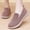 Coffee, variant on LTTVQM Womens Orthopedic Shoes Arch Support Non Slip Slip on Running Shoes Wide Width Knitted Mesh Stretch Server Shoes Soft 2026 Foam Shoes Black 37(US-6.5)