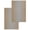 Biscotti Beige and Grey, variant on Orange Gray Ombre Kitchen Dish Towels for Drying Dishes Set of 2, Modern Gradient Abstract Art Waffle Weave Microfiber Hand Tea Bathroom Towels Quick Dry & Absorbent Towel 15.7x23.6