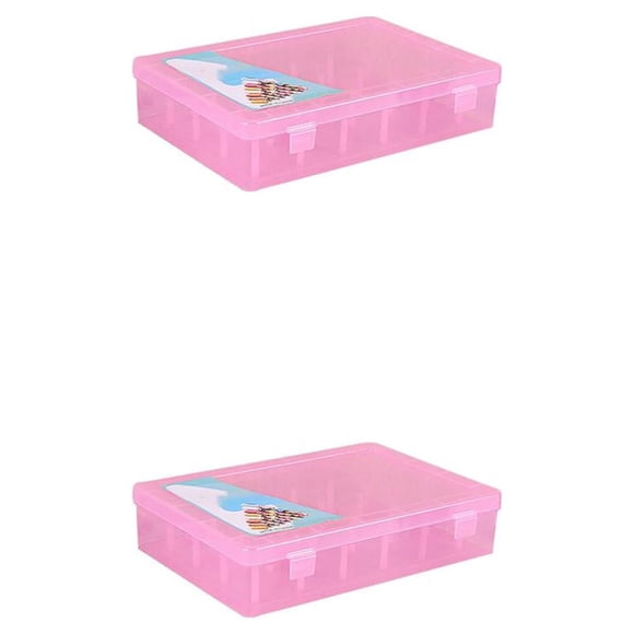 Bewildely Caja de hilo de coser 42 Carretes Bobinas Hilos Contenedor de almacenamiento Suministros Type2 NO2
