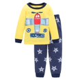 thumbnail image 4 of Dino-Conjunto de ropa de dormir para niños, 2, 3, 4, 5, 6 y 7 años, 100% algodón, camisetas y pantalones, 4 of 4