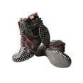 thumbnail image 3 of TMA EYES Polka Dot Leather Women Boots with Moccasin Hand Stitching, 3 of 6