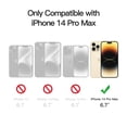 thumbnail image 2 of JETech Magnetic Case for iPhone 14 Pro Max 6.7-Inch Compatible with MagSafe, Translucent Matte Back Slim Shockproof Phone Cover (Light Gold), 2 of 6