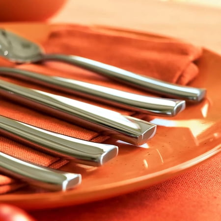 Gourmet Settings 20-Piece Stainless Steel Flatware Set Mode (luxe) (no packaging)
