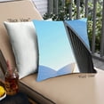 thumbnail image 1 of Ahgly Company Sites Sydney Opera House Outdoor Throw Pillow, 18 inch by 18 inch, 1 of 6