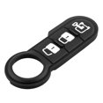 thumbnail image 4 of Almohadilla de goma negra para reparación de llavero de 3 botones para Fiat 500 Panda Abarth Punto Ndcxsfigh Accesorios para autos y motos, 4 of 6