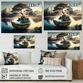 thumbnail image 4 of Designart Golden Bonsai Tree Canvas Wall Art, 4 of 5