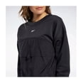 thumbnail image 3 of Reebok Womens TS Midlayer Pullover Sweater, Black, X-Small, 3 of 7