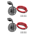 thumbnail image 1 of 2x Sae Connector,solar Weatherproof Sae Socket Sidewall Port, Sae Cable Quick Connect Panel Mount, 1 of 5