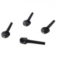 thumbnail image 1 of Ebony Tuning Pegs, Violin Tuning Peg Easy Installation Compact Size Replacement Parts 4PCS Black  for Stringed Instrument, 1 of 7