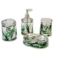 thumbnail image 1 of 3D Bathroom Accessory Set Fluid Motion Decor 4PC - Dispenser, Dish, tumbler, cup, 1 of 1