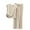 Beige., variant on Bixock Women's 2 Piece Loose Outfits,Short Sleeve Long Pants Outfit,Crew Neck Sleeveless Top Loose Leisure Outdoor Wear Pants Set