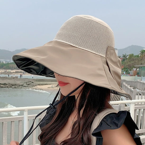 Neinkie Women's Sun Hat Packable Bucket Hat Uv Sun Protection Wide Brim Summer Beach Cap Other One Size