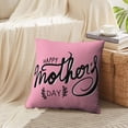 thumbnail image 4 of LALILO Throw Pillow Covers Happy Mother Day Word Lettering Day Cushion Cover 18" x 18", 3516 Pack, 4 of 6
