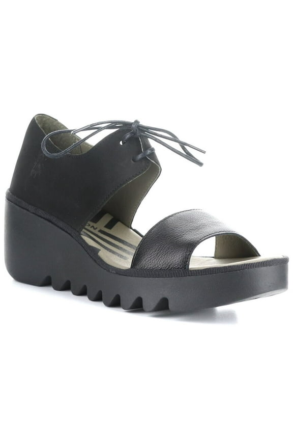 Bilu Leather & Suede Wedge Sandal, 40